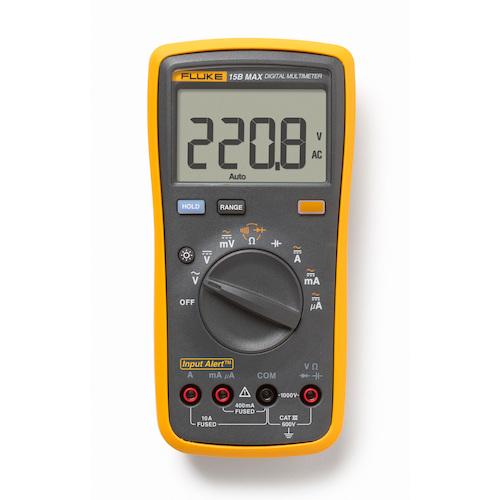 ■FLUKE デジタルマルチメーター〔品番:FLUKE15BMAX02〕【5573825:0】[店頭受取不可]｜ホームセンターバロー　店