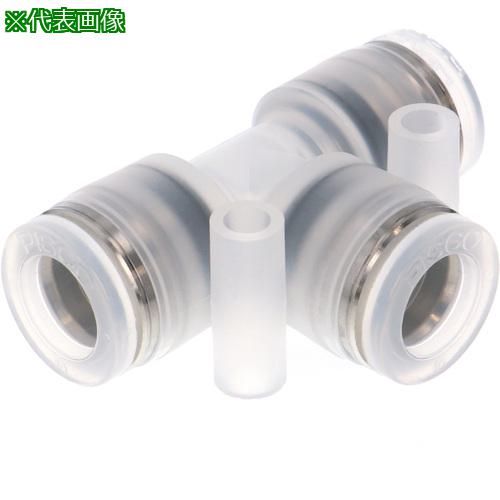 ■PISCO チューブフィッティングPP/耐腐蝕性SUS303相当継手《10個入》〔品番:SPPE10〕【5600004×10:0】[送料別途見積り][掲外取寄][店頭受取不可]