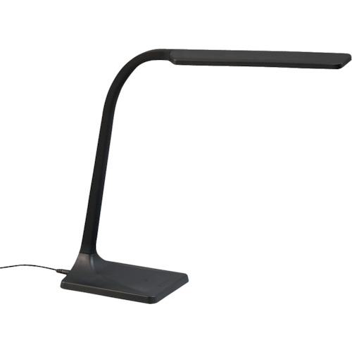 ■HotaluX 卓上タイプ LEDライトスタンド ブルーライト低減 ブラック本体 680lm〔品番:HSD16032KD24〕【5611483:0】[店頭受取不可]