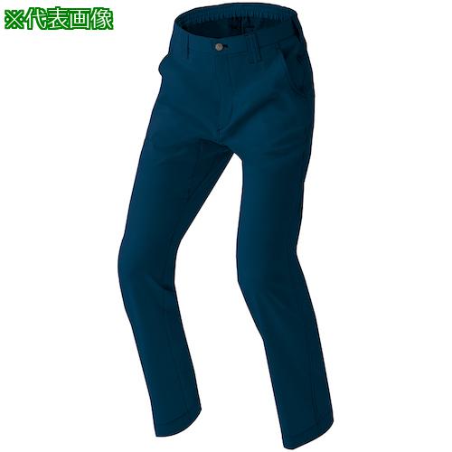 ■アイトス 春夏綿100%ムービンカットノータックワークパンツ ネイビー 5L〔品番:AZ51500085L〕【5614733:0】[送料別途見積り][掲外取寄][店頭受取不可]