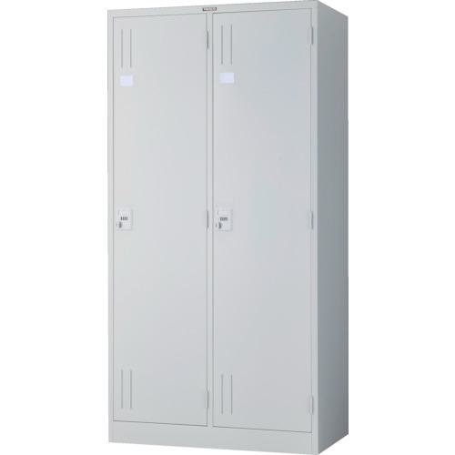 ■TRUSCO スタンダードロッカー 2人用ワイド ダイヤル錠 オフホワイト 900X515XH1790〔品番:WKL27W〕【5619429:0】[法人・事業所限定][直送元][店頭受取不可]