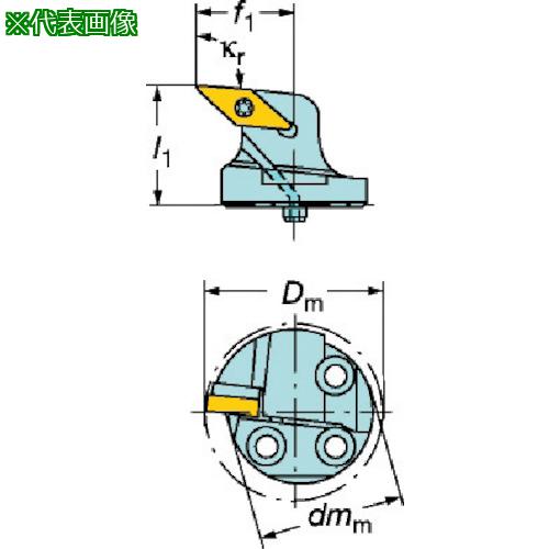 ■SANDVIK コロターンSL コロターン107用カッティングヘッド(410)〔品番:570SVLBR8016〕【5633257:0】[送料別途見積り][掲外取寄][店頭受取不可]