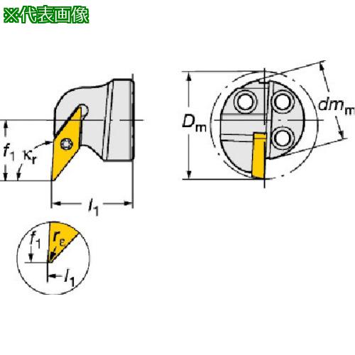 ■SANDVIK コロターンSL コロターン107用カッティングヘッド(410)〔品番:570SVUCR2511XD〕【5633290:0】[送料別途見積り][掲外取寄][店頭受取不可]
