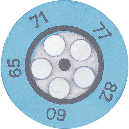 ■テラオカ サーマックス(表面温度感熱示温ラベル)クロックインジケーターレンジ5〔品番:14344214〕【5638365:0】[送料別途見積り][法人・事業所限定][外直送][店頭受取不可]