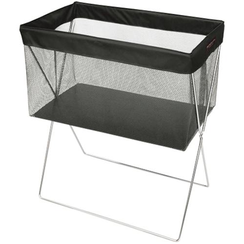 ■友屋 サイドワゴン浅型メッシュ ブラック〔品番:6199401〕【5645961:0】[送料別途見積り][法人・事業所限定][外直送][店頭受取不可]