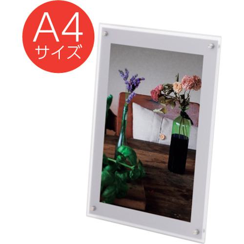 ■友屋 アクリルライトパネル ver2.0 AC-A4〔品番:62215A4〕【5647556:0】[送料別途見積り][法人・事業所限定][外直送][店頭受取不可]