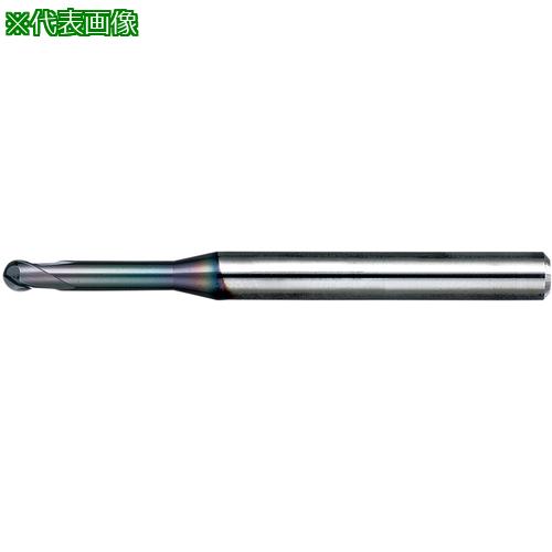 ■NS 無限コーティングプレミアム高硬度用2枚刃ロングネックボールエンドミル〔品番:MRBH230R0.4X16D4〕【5649491:0】[店頭受取不可]