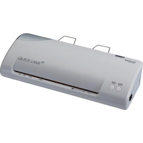 ■ナカバヤシ パーソナルラミネータ クイックラミR2 A4/ライトグレー〔品番:NQLR2A4LG〕【5655229:0】[店頭受取不可]