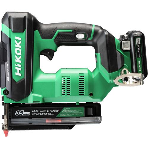 ■HiKOKI 10.8Vコードレスピン釘打機 セット品〔品番:NP1235DALS〕【5658072:0】[送料別途見積り][掲外取寄][店頭受取不可]