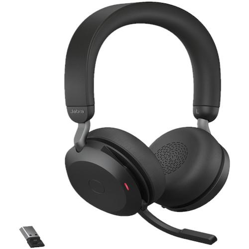 ■Jabra Jabra Evolve2 75 Link380a UC Stereo Black〔品番:27599989999〕【5659065:0】[送料別途見積り][法人・事業所限定][直送][店頭受取不可]