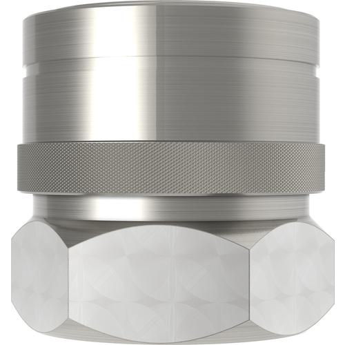 ■CEJN フル・フローカップリング(ソケット)呼径38mm 真鍮製 バルブなし G1 1/4”メネジ NBR〔品番:108510205〕【5664769:0】[送料別途見積り][法人・事業所限定][掲外取寄][店頭受取不可]