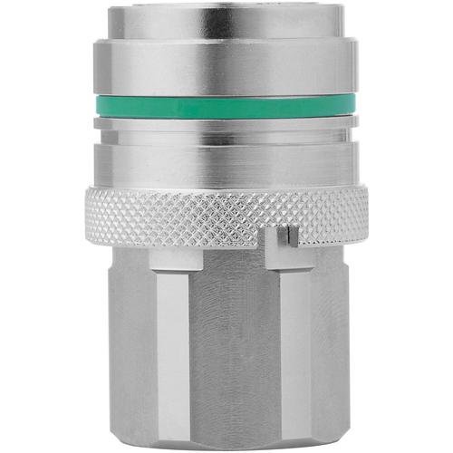 ■CEJN ノン・ドリップカップリング(ソケット)呼径9mm ステンレス製 バルブ付 G1/2&rdquo;メネジ FPM〔品番:105771210〕【5664778:0】[送料別途見積り][法人・事業所限定][掲外取寄][店頭受取不可]｜ホームセンターバロー　店