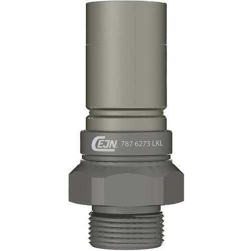 ■CEJN ウルトラフローニップル(プラグ)呼径20mm アルミ製 G1&rdquo;オネジ EPDM〔品番:107876273〕【5664931:0】[送料別途見積り][法人・事業所限定][掲外取寄][店頭受取不可]｜ホームセンターバロー　店