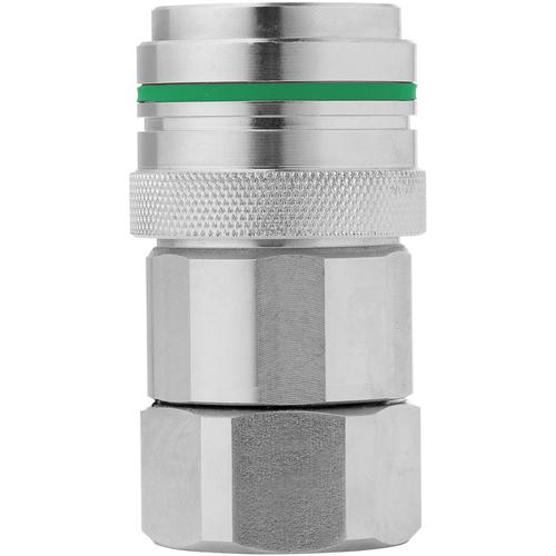 ■CEJN ノン・ドリップカップリング(ソケット)呼径14mm ステンレス製 バルブ付 G3/4&rdquo;メネジ EPDM〔品番:106771220〕【5664987:0】[送料別途見積り][法人・事業所限定][掲外取寄][店頭受取不可]｜ホームセンターバロー　店