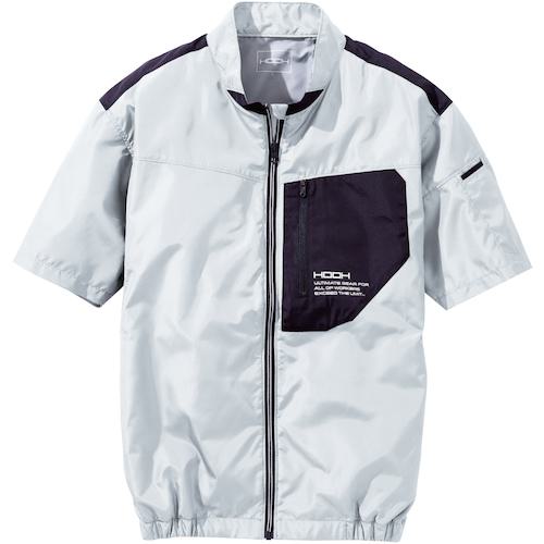 ■HOOH 半袖ジャケット 10L シルバーグレー〔品番:V660710L39〕【5666185:0】[送料別途見積り][掲外取寄][店頭受取不可]
