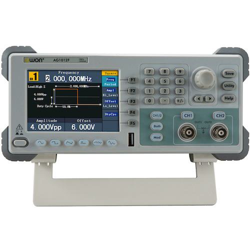 ■ヤマト OWON 任意波形/ファンクション・ジェネレータ(AG1012F,10MHz,2CH)〔品番:AG1012F〕【5671733:0】[送料別途見積り][掲外取寄][店頭受取不可]