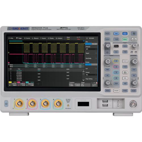 ■ヤマト SIGLENT オシロスコープ SDS2204X PLUS(200MHz、4CH)〔品番:SDS2204XPLUS〕【5678128:0】[送料別途見積り][掲外取寄][店頭受取不可]｜ホームセンターバロー　店