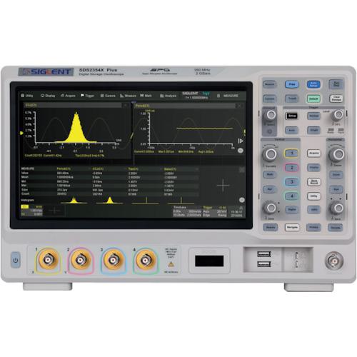 ■ヤマト SIGLENT オシロスコープ SDS2354X PLUS(350MHz、4CH)〔品番:SDS2354XPLUS〕【5678134:0】[送料別途見積り][掲外取寄][店頭受取不可]