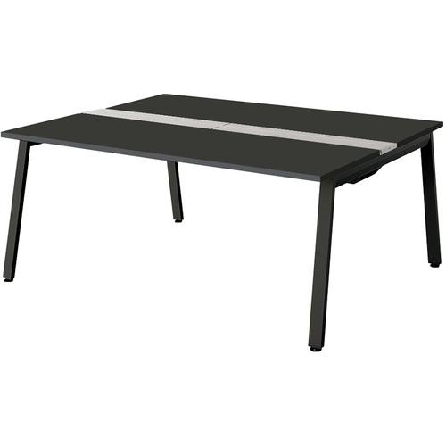 ■NAIKI 大型ベンチテーブル(基本型)(両面タイプ)〔品番:RXFN1814KBBT〕【5679434:0】[送料別途見積り][法人・事業所限定][外直送][店頭受取不可]