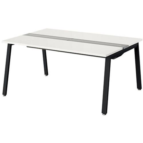 ■NAIKI 大型ベンチテーブル(基本型)(両面タイプ)〔品番:RXFN1812KBHP〕【5679482:0】[送料別途見積り][法人・事業所限定][外直送][店頭受取不可]