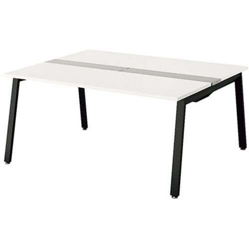 ■NAIKI 大型ベンチテーブル(基本型)(両面タイプ)〔品番:RXFN1814KBHP〕【5681028:0】[送料別途見積り][法人・事業所限定][外直送][店頭受取不可]