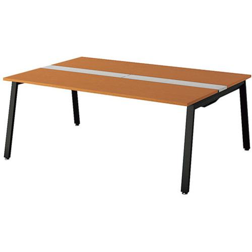 ■NAIKI 大型ベンチテーブル(基本型)(両面タイプ)〔品番:RXFN2014KBMWP〕【5684631:0】[送料別途見積り][法人・事業所限定][外直送][店頭受取不可]