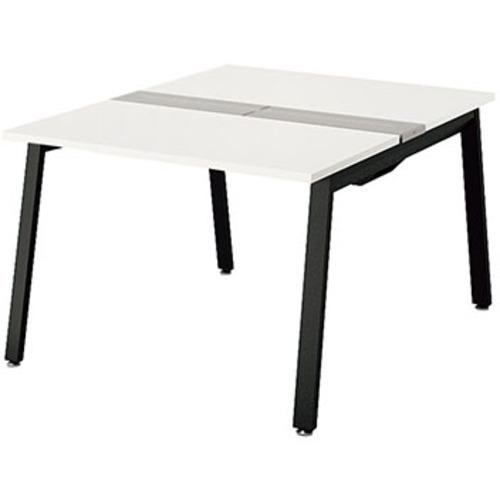 ■NAIKI 大型ベンチテーブル(基本型)(両面タイプ)〔品番:RXFN1414KBHP〕【5685215:0】[送料別途見積り][法人・事業所限定][外直送][店頭受取不可]
