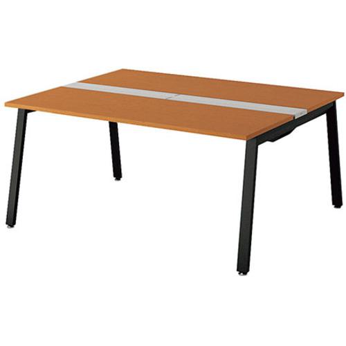■NAIKI 大型ベンチテーブル(基本型)(両面タイプ)〔品番:RXFN1814KBMWP〕【5685228:0】[送料別途見積り][法人・事業所限定][外直送][店頭受取不可]