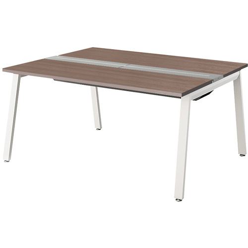 ■NAIKI 大型ベンチテーブル(基本型)(両面タイプ)〔品番:RXFN1612KWCA〕【5685772:0】[送料別途見積り][法人・事業所限定][外直送][店頭受取不可]｜ホームセンターバロー　店