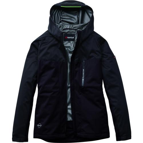 ■BURTLE ストレッチパーカ3230-35-Mブラック〔品番:323035M〕【5687172:0】[店頭受取不可]
