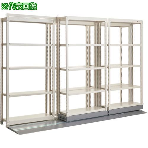 ■TRUSCO M1.5手動式横引き移動ラック 930X625X1848 棚5段〔品番:SYM156335BS〕【5693736:0】[送料別途見積り][法人・事業所限定][直送][店頭受取不可]｜ホームセンターバロー　店