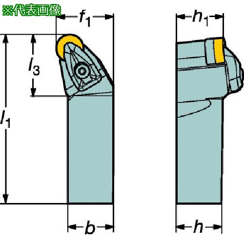 ■SANDVIK コロターンRC ネガチップ用シャンクバイト(410)〔品番:DRSNR3225P15〕【5706076:0】[送料別途見積り][掲外取寄][店頭受取不可]