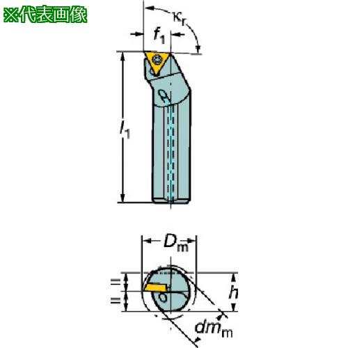 ■SANDVIK コロターン107 ポジチップ用超硬防振ボーリングバイト(430)〔品番:F10MSTFCL09R〕【5708559:0】[送料別途見積り][掲外取寄][店頭受取不可]