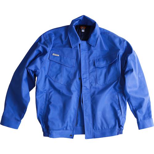 ■日光物産 Armatex防炎空調ウェア ブルー L〔品番:AXEF1000LBL〕【5713644:0】[送料別途見積り][掲外取寄][店頭受取不可]