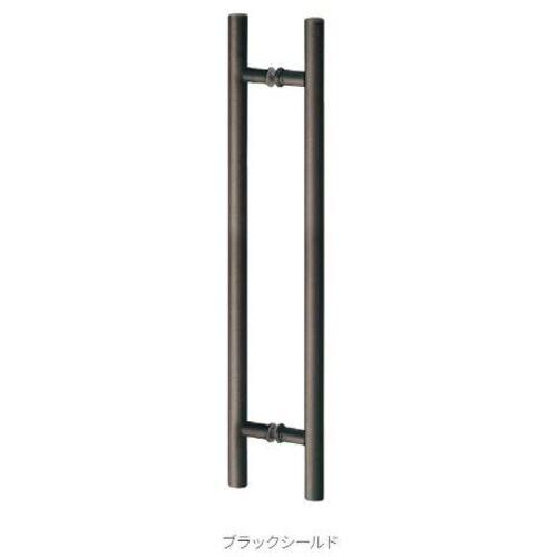 ■MK MARIX MDS-160 ドアハンドル 450ブラックシールド〔品番:MDS16045U〕【5722067:0】[送料別途見積り][掲外取寄][店頭受取不可]