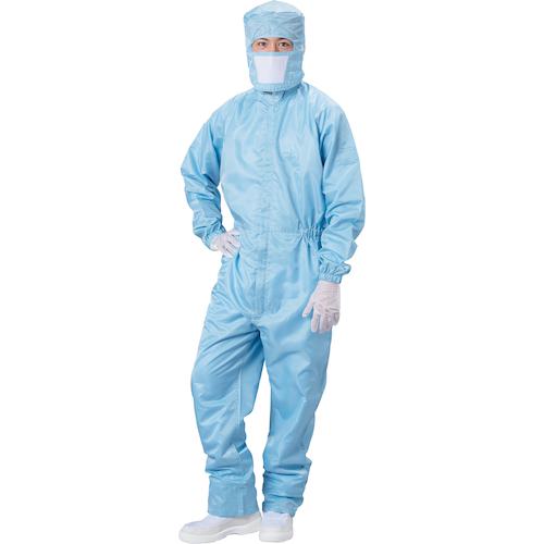■BLASTON フード付つなぎ服 ブルー 5Lサイズ〔品番:BSC11021B5L〕【5722796:0】[送料別途見積り][掲外取寄][店頭受取不可]
