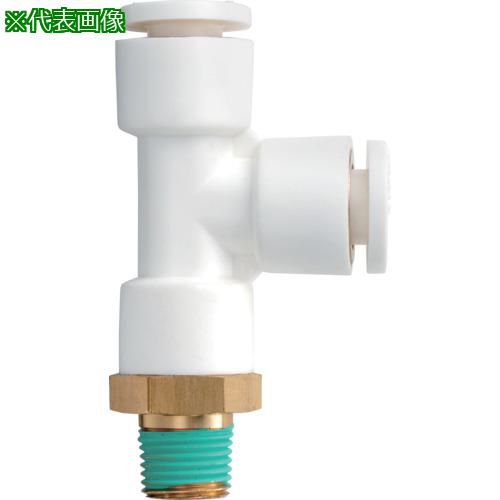 ■潤工社 ワンタッチ継手Wシリーズ サービスティー 8mm PT1/8《30個入》〔品番:WTB0801〕【5722873×30:0】[送料別途見積り][掲外取寄][店頭受取不可]