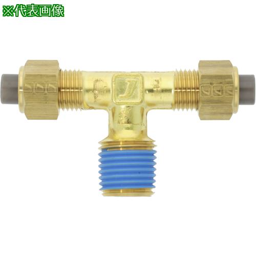 ■潤工社 黄銅製継手(インチ系列) テー 9.53×6.99mm PT1/4《20個入》〔品番:PTA38PT14BS〕【5726130×20:0】[送料別途見積り][掲外取寄][店頭受取不可]