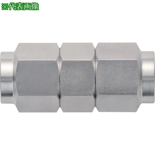 ■潤工社 ステンレス継手 ユニオン(インチ系列) 12.70×9.56mm《10個入》〔品番:U12SUS〕【5730728×10:0】[送料別途見積り][掲外取寄][店頭受取不可]