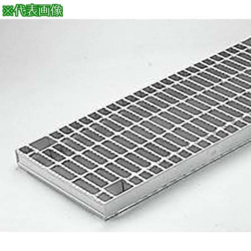 ■カネソウ スチール製グレーチング ボルト固定式 滑り止め模様付 横断溝用〔品番:HXBL85075〕【5740204:0】[法人・事業所限定][直送元][店頭受取不可]
