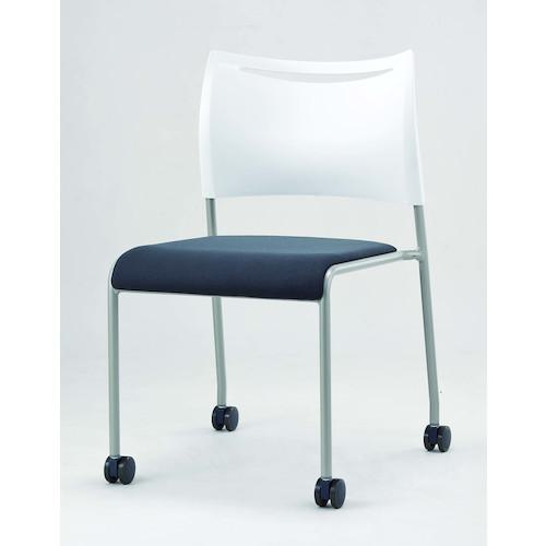 ■IRIS スタッキングチェア ライタス LTS-4C-F-GY〔品番:LTS4CFGYDC〕【5741839:0】[送料別途見積り][法人・事業所限定][外直送][店頭受取不可]