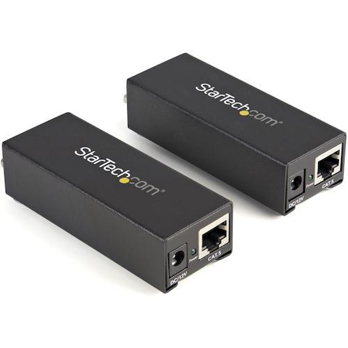■StarTech VGAエクステンダー/Cat5/アナログRGBビデオディスプレイ延長器/最大80m/送信機・受信機セット〔品番:ST121UTPEP〕【5745344:0】[法人・事業所限定][直送元][店頭受取不可]