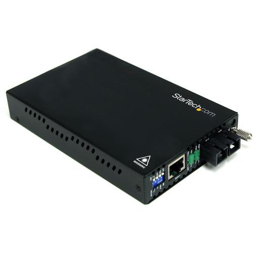 ■StarTech 光メディアコンバーター/10/100 Mbpsイーサネット対応/マルチモード/SC/2km〔品番:ET90110SC2〕【5745362:0】[法人・事業所限定][外直送元][店頭受取不可]