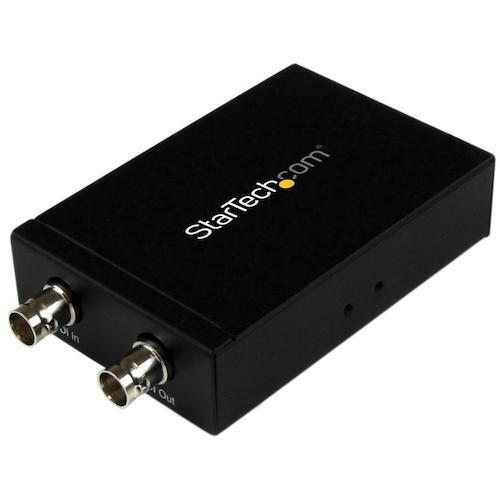 ■StarTech SDI - HDMIコンバーター/3G SDI - HDMIアダプター/SDIデイジーチェーンポート搭載/230m延長〔品番:SDI2HD〕【5746907:0】[法人・事業所限定][直送元][店頭受取不可]｜ホームセンターバロー　店