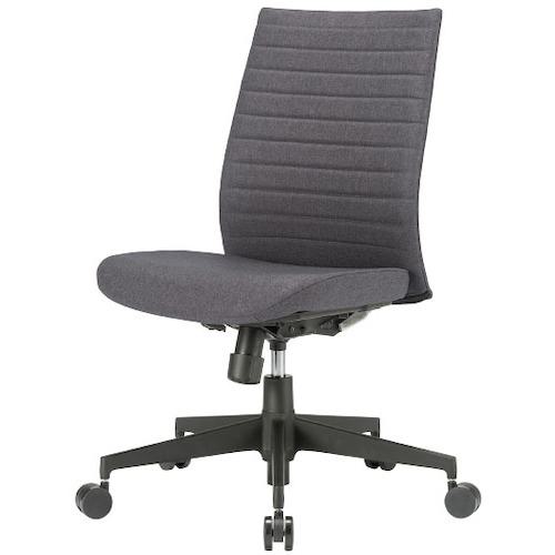■トヨスチール ACSチェア 肘無 ACS-100F-G グレー〔品番:ACS100FG〕【5752003:0】[送料別途見積り][法人・事業所限定][外直送][店頭受取不可]