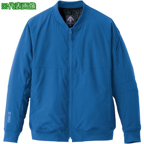 ■アイトス HUMA3Dストレッチ軽防寒ブルゾン(男女兼用)AZ10317 ブルー LL〔品番:AZ10317006LL〕【5768520:0】[送料別途見積り][掲外取寄][店頭受取不可]