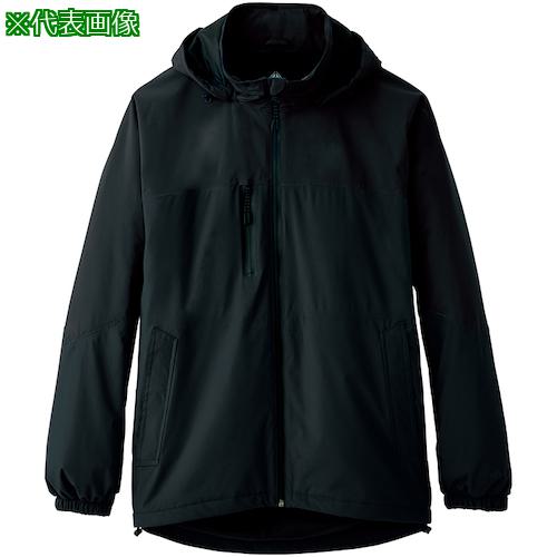 ■アイトス 防水防寒ストレッチジャケット(男女兼用) AZ10314-010-5L〔品番:AZ103140105L〕【5771649:0】[送料別途見積り][掲外取寄][店頭受取不可]