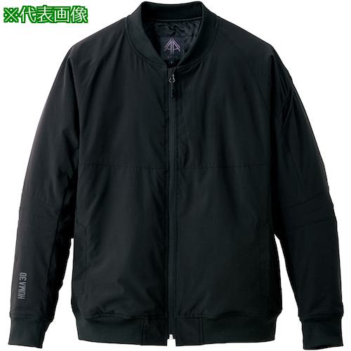 ■アイトス HUMA3Dストレッチ軽防寒ブルゾン(男女兼用)AZ10317 ブラック SS〔品番:AZ10317010SS〕【5771659:0】[送料別途見積り][掲外取寄][店頭受取不可]