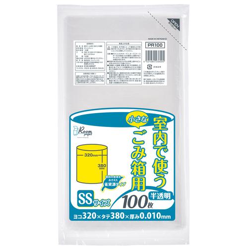 ■ジャパックス 室内小型ペール用 特小《60冊入》〔品番:PR100〕【5779056×60:0】[送料別途見積り][掲外取寄][店頭受取不可]