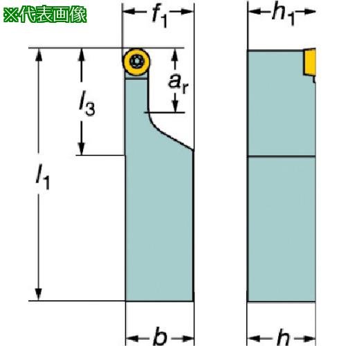 ■SANDVIK コロターン107 ポジチップ用シャンクバイト(210)〔品番:SRDCR2020K08A〕【5789044:0】[送料別途見積り][掲外取寄][店頭受取不可]